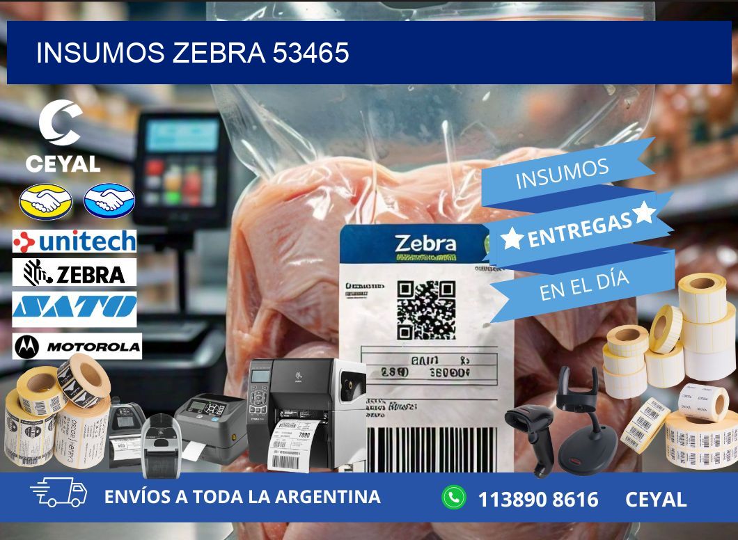 INSUMOS ZEBRA 53465