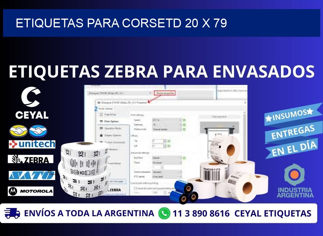 ETIQUETAS PARA CORSETD 20 x 79