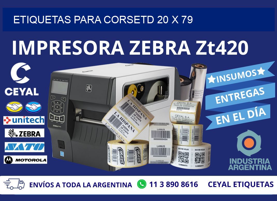 ETIQUETAS PARA CORSETD 20 x 79