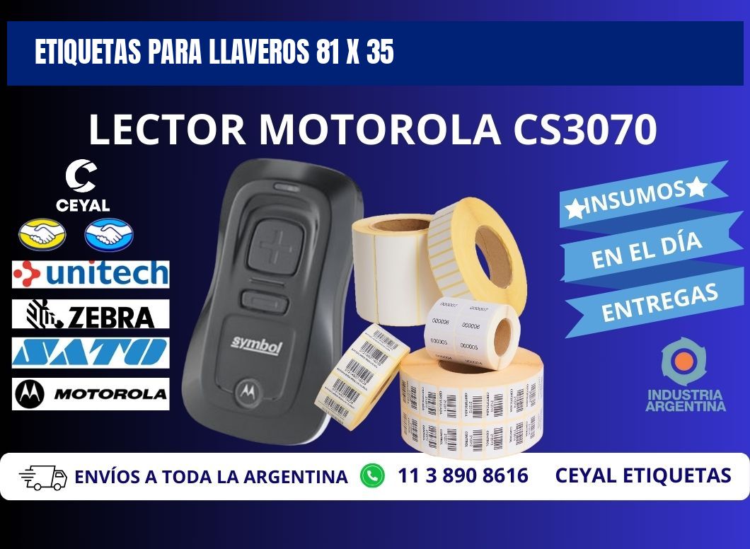 ETIQUETAS PARA LLAVEROS 81 x 35
