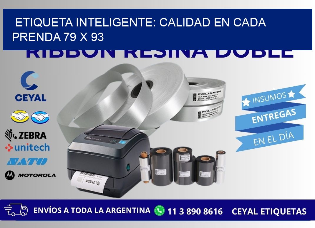 Etiqueta Inteligente: Calidad en Cada Prenda 79 x 93