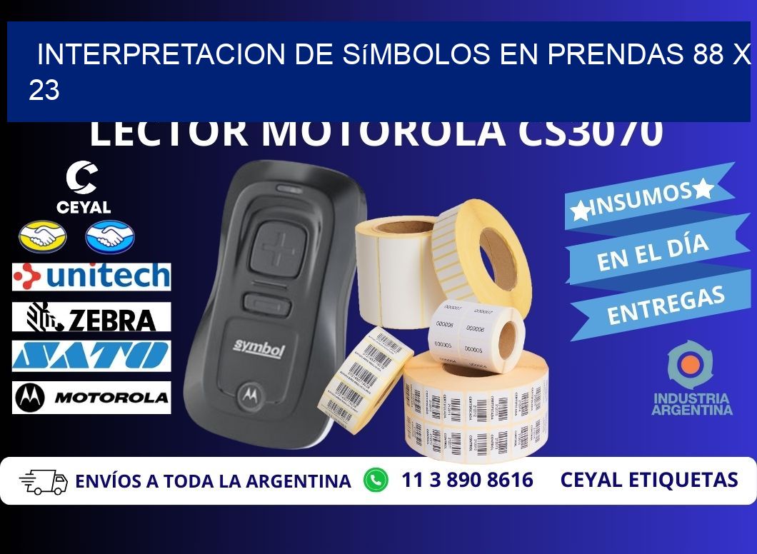 Interpretacion de Símbolos en Prendas 88 x 23