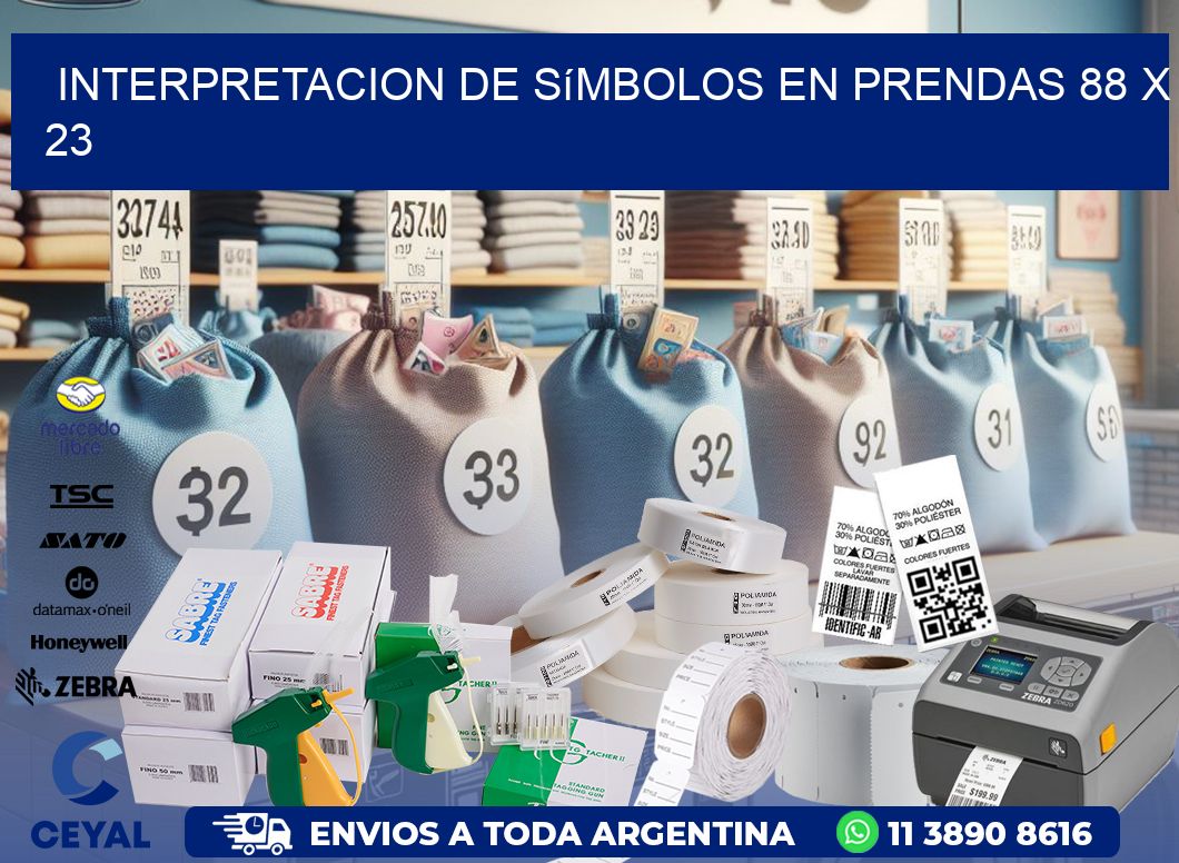 Interpretacion de Símbolos en Prendas 88 x 23