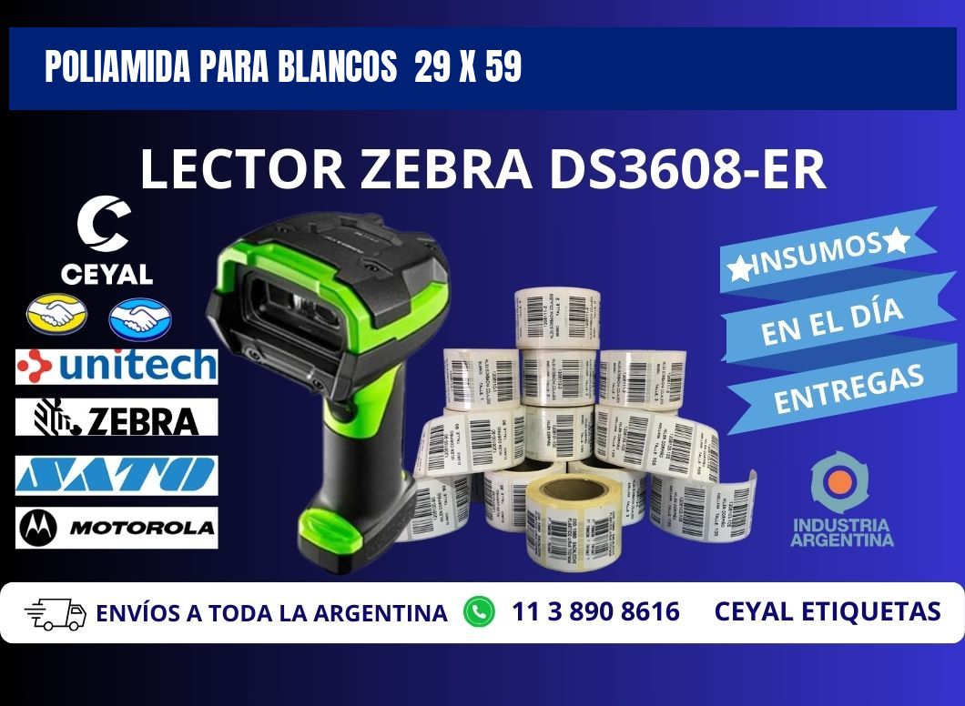POLIAMIDA PARA BLANCOS  29 x 59