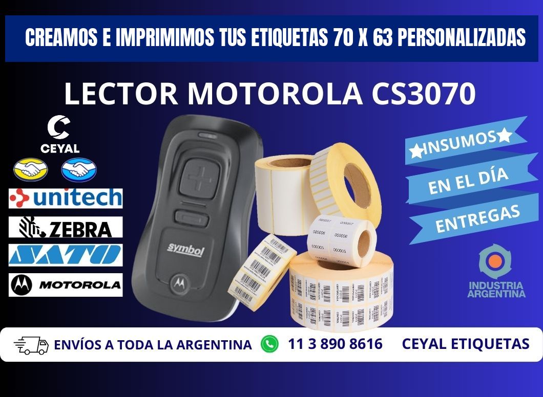 Creamos e Imprimimos tus Etiquetas 70 x 63 Personalizadas