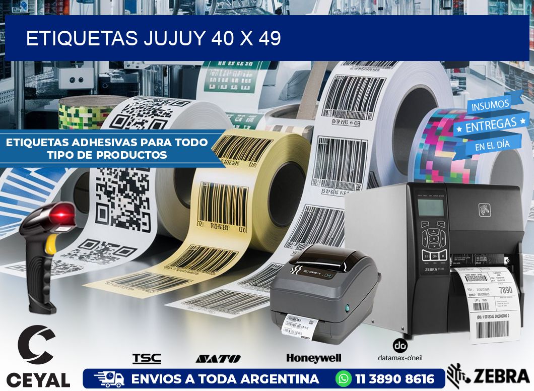Etiquetas Jujuy 40 x 49