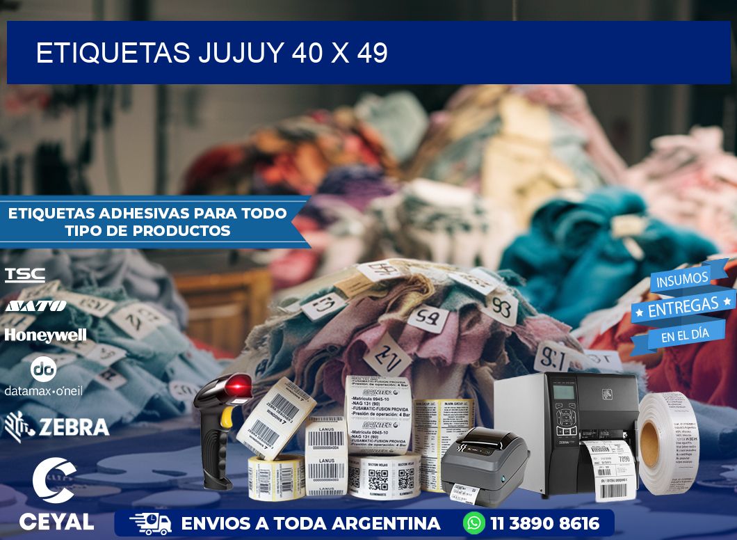 Etiquetas Jujuy 40 x 49