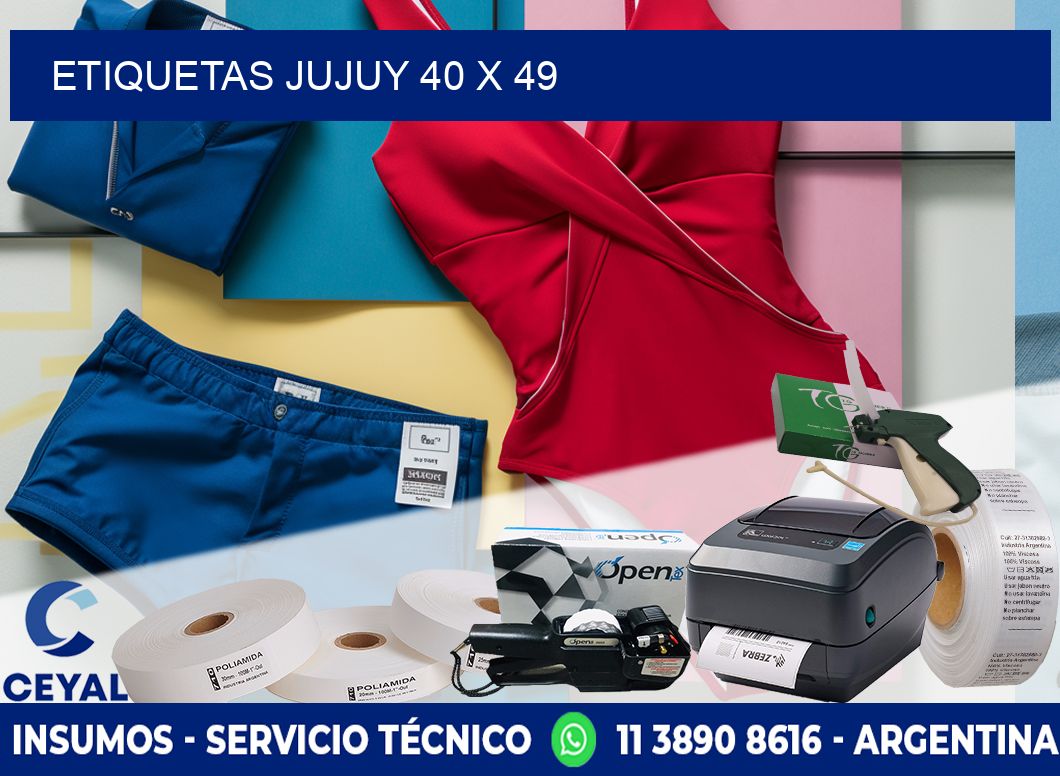Etiquetas Jujuy 40 x 49