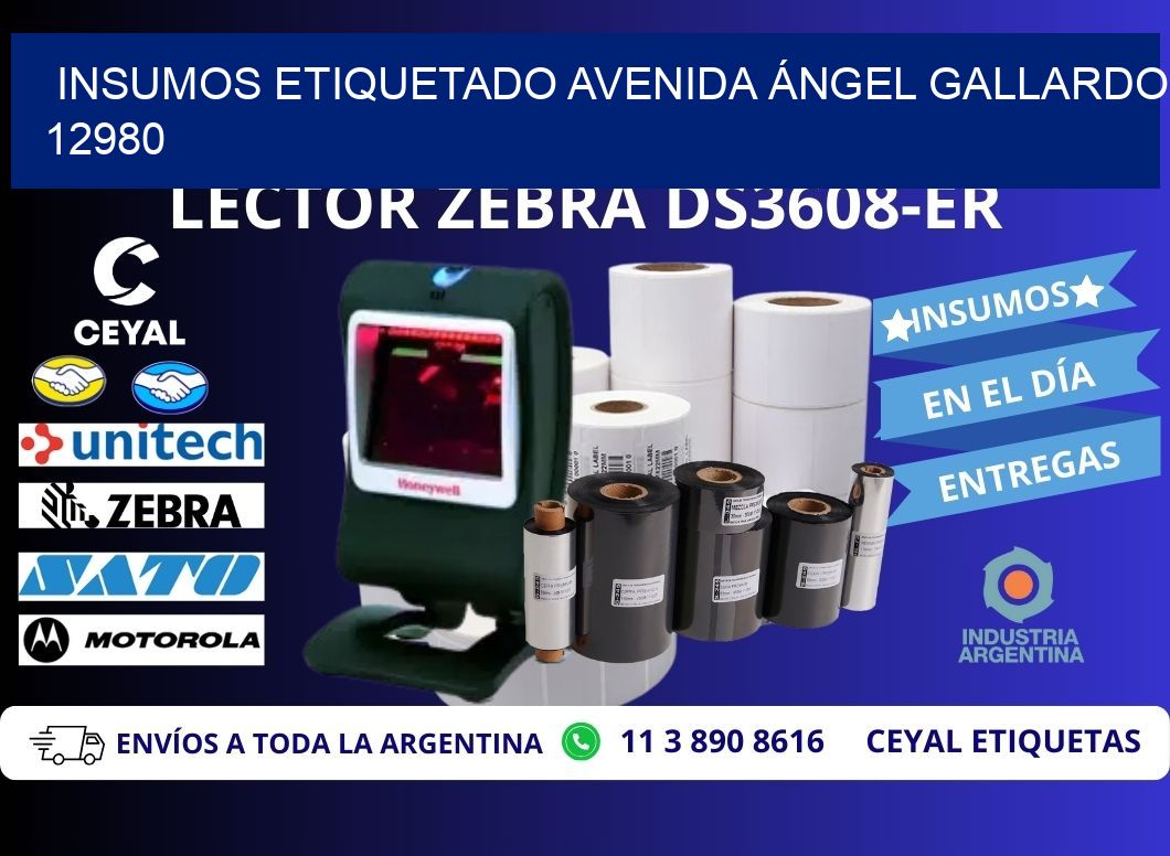 INSUMOS ETIQUETADO Avenida Ángel Gallardo 12980