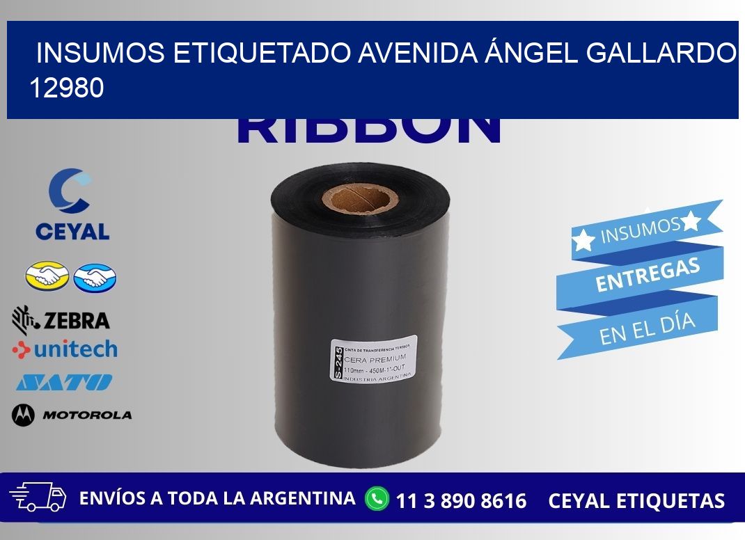 INSUMOS ETIQUETADO Avenida Ángel Gallardo 12980