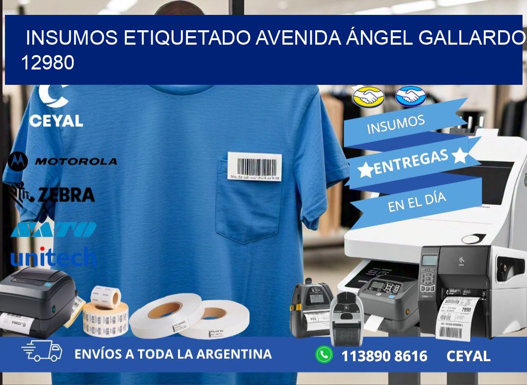 INSUMOS ETIQUETADO Avenida Ángel Gallardo 12980