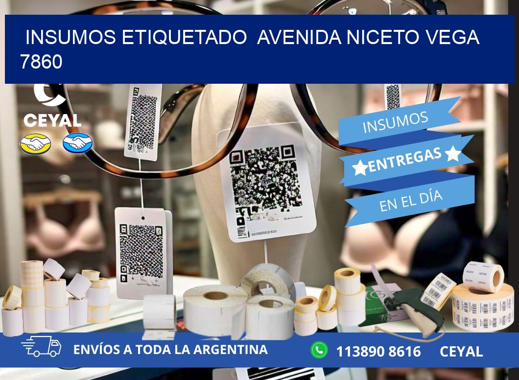 INSUMOS ETIQUETADO  Avenida Niceto Vega 7860