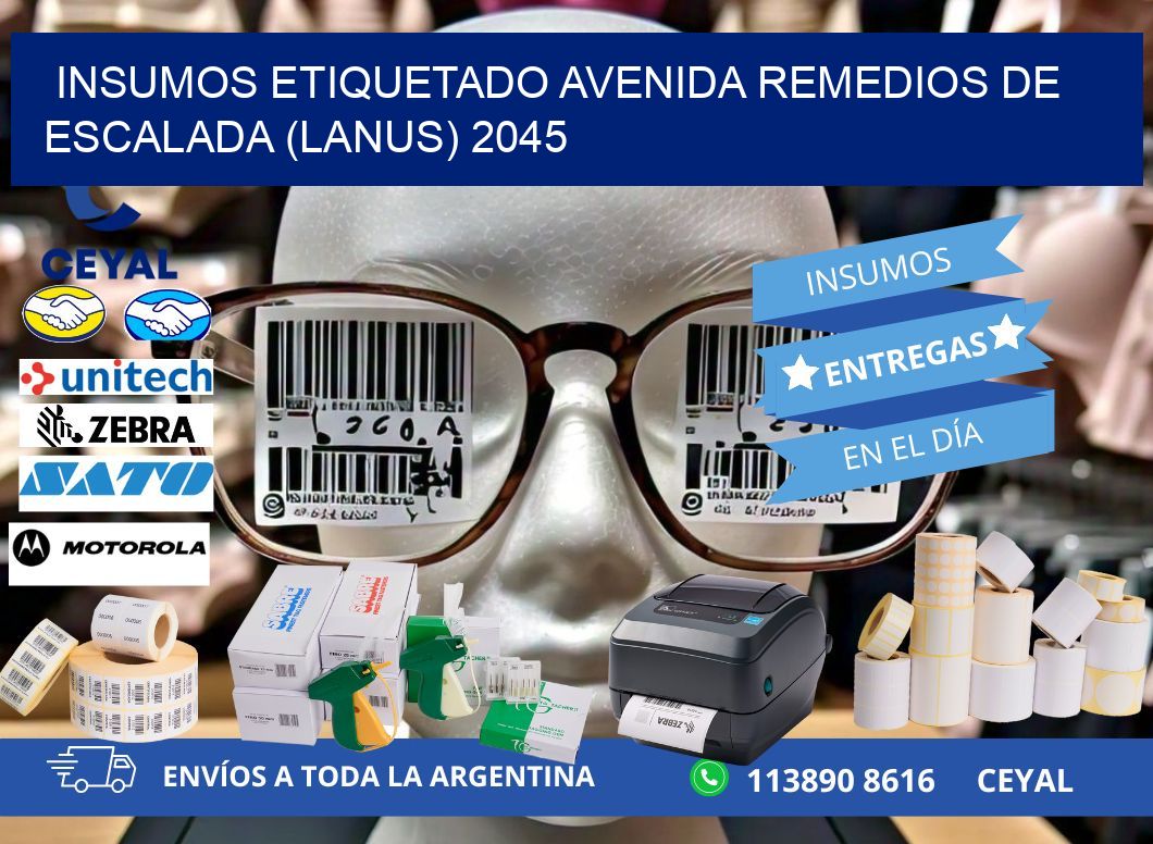 INSUMOS ETIQUETADO Avenida Remedios de Escalada (lanus) 2045