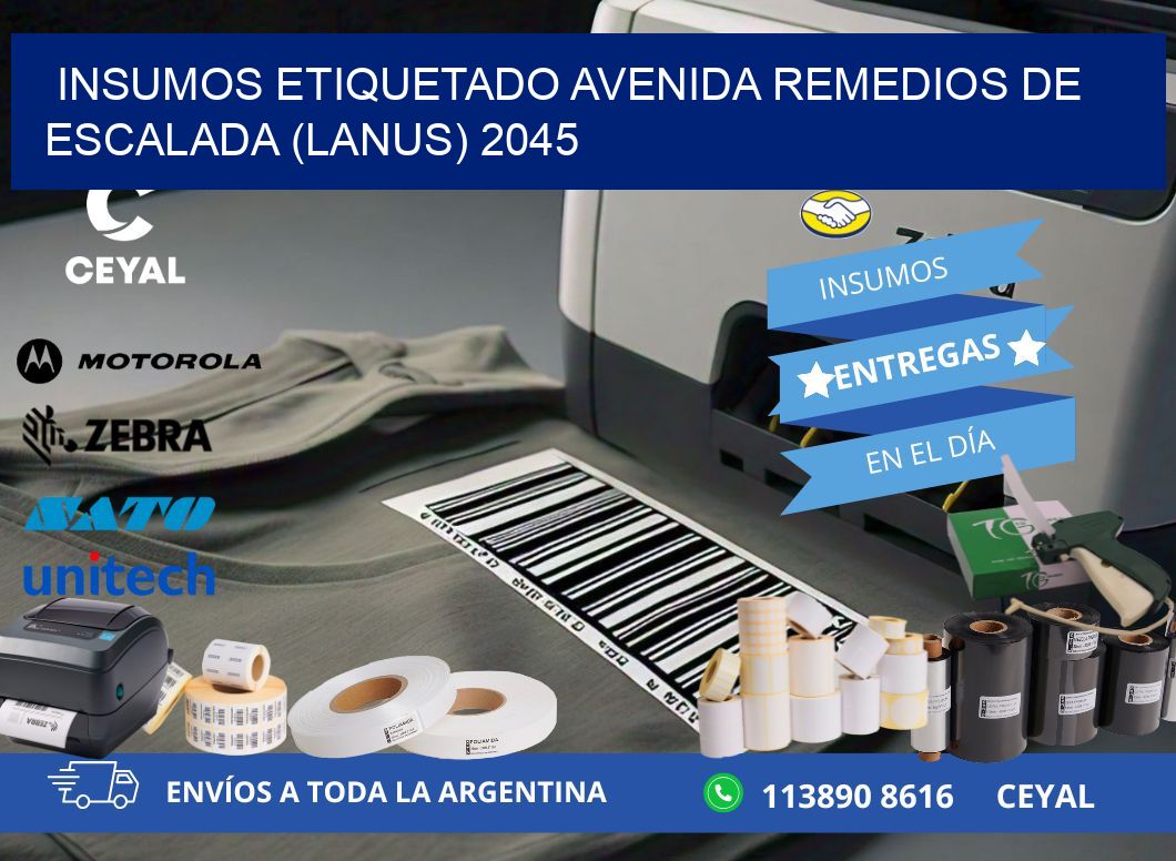 INSUMOS ETIQUETADO Avenida Remedios de Escalada (lanus) 2045