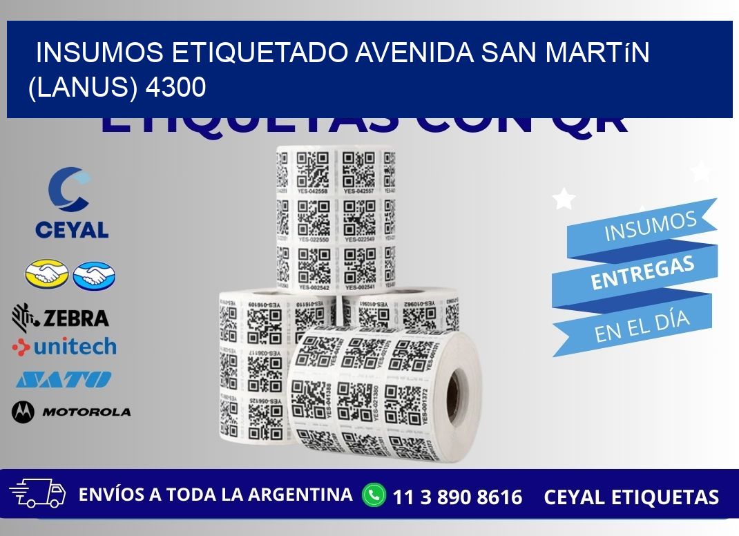 INSUMOS ETIQUETADO Avenida San Martín (lanus) 4300