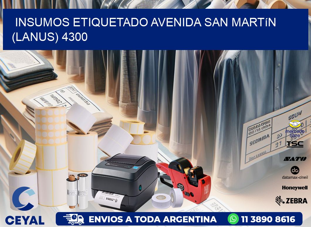 INSUMOS ETIQUETADO Avenida San Martín (lanus) 4300