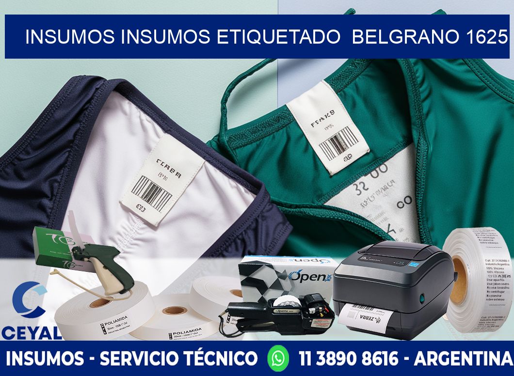 INSUMOS INSUMOS ETIQUETADO  Belgrano 1625
