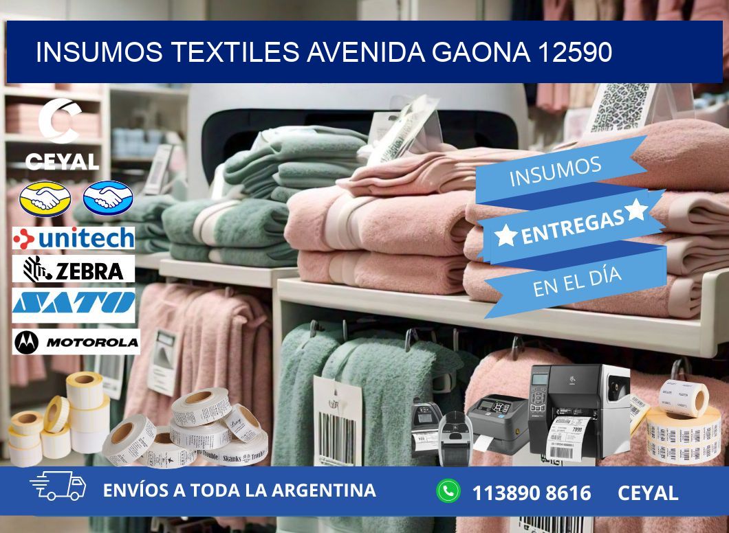 INSUMOS TEXTILES AVENIDA GAONA 12590