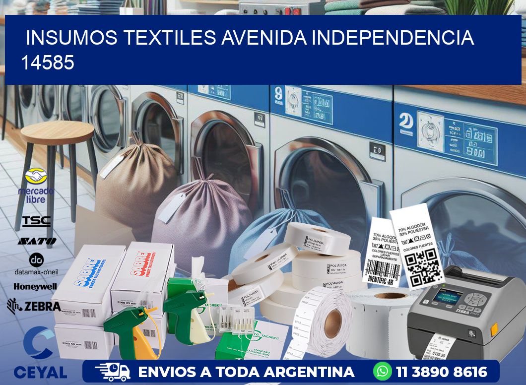 INSUMOS TEXTILES AVENIDA INDEPENDENCIA 14585