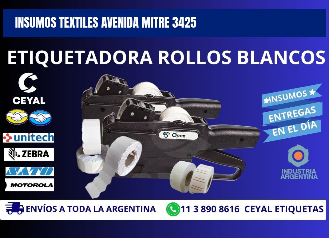 INSUMOS TEXTILES AVENIDA MITRE 3425