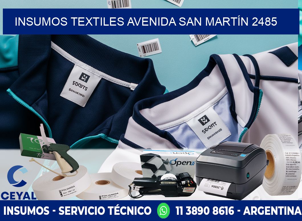 INSUMOS TEXTILES AVENIDA SAN MARTÍN 2485