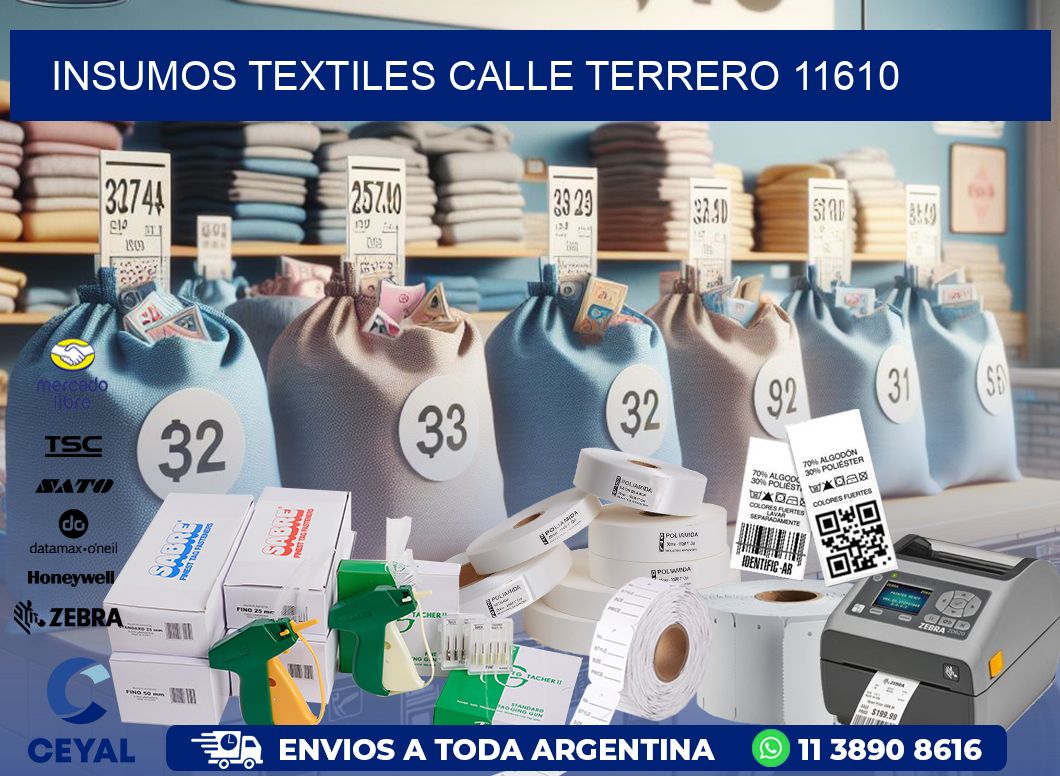 INSUMOS TEXTILES CALLE TERRERO 11610
