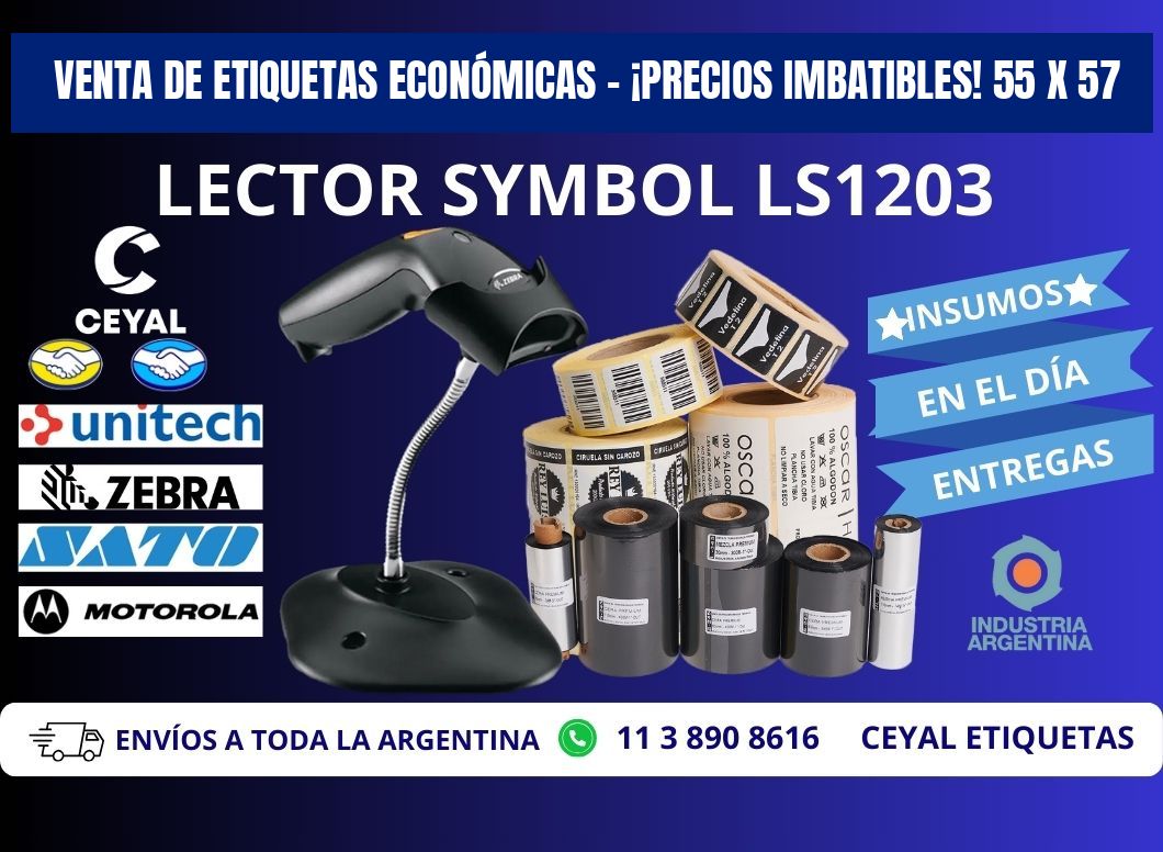 VENTA DE ETIQUETAS ECONÓMICAS – ¡PRECIOS IMBATIBLES! 55 x 57