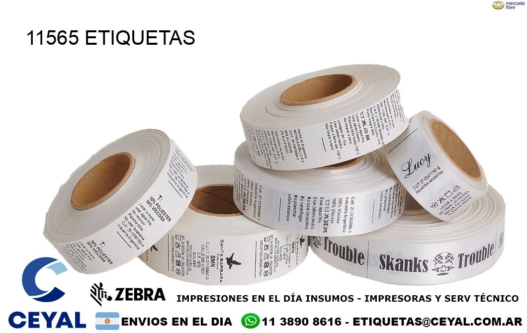 11565 ETIQUETAS