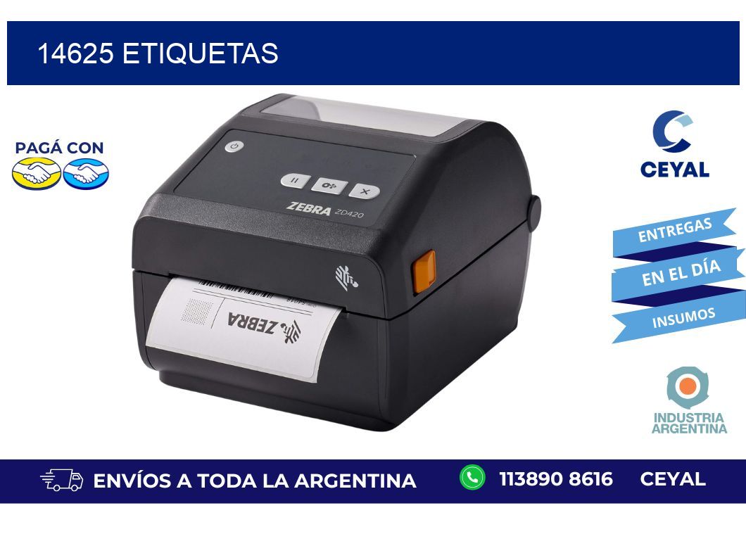 14625 ETIQUETAS