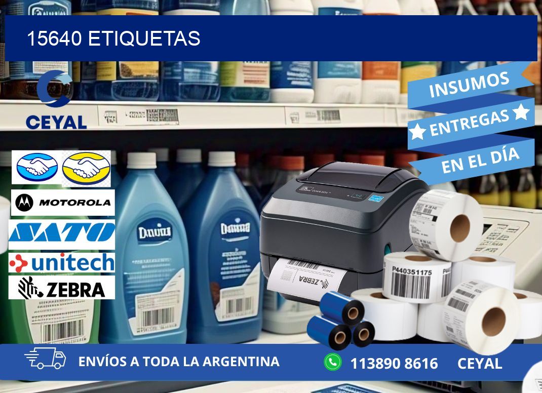 15640 ETIQUETAS