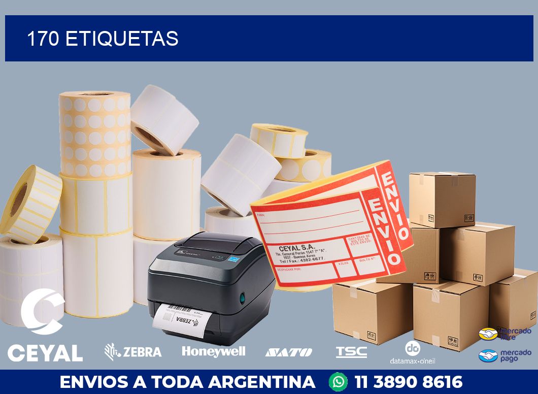 170 ETIQUETAS