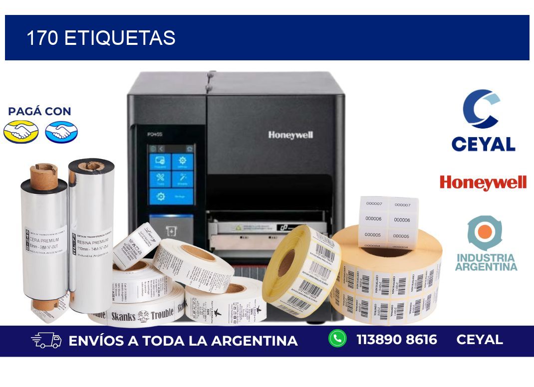 170 ETIQUETAS