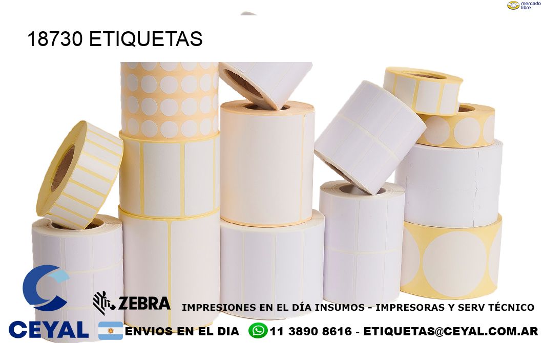18730 ETIQUETAS