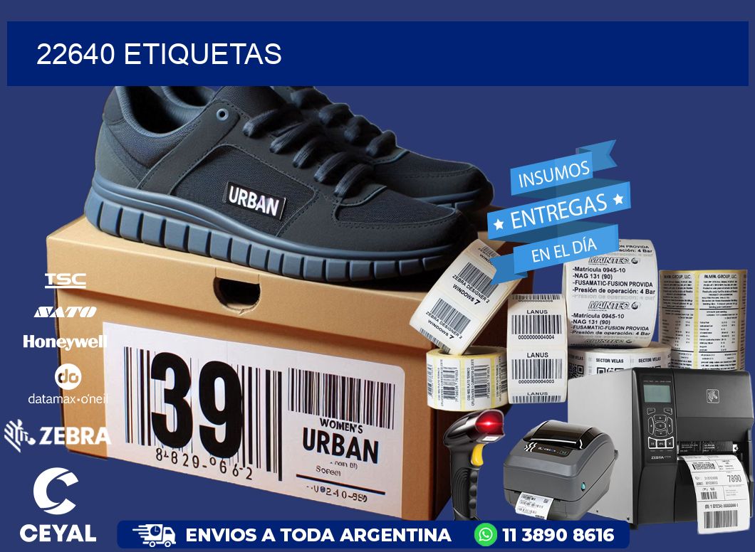 22640 ETIQUETAS