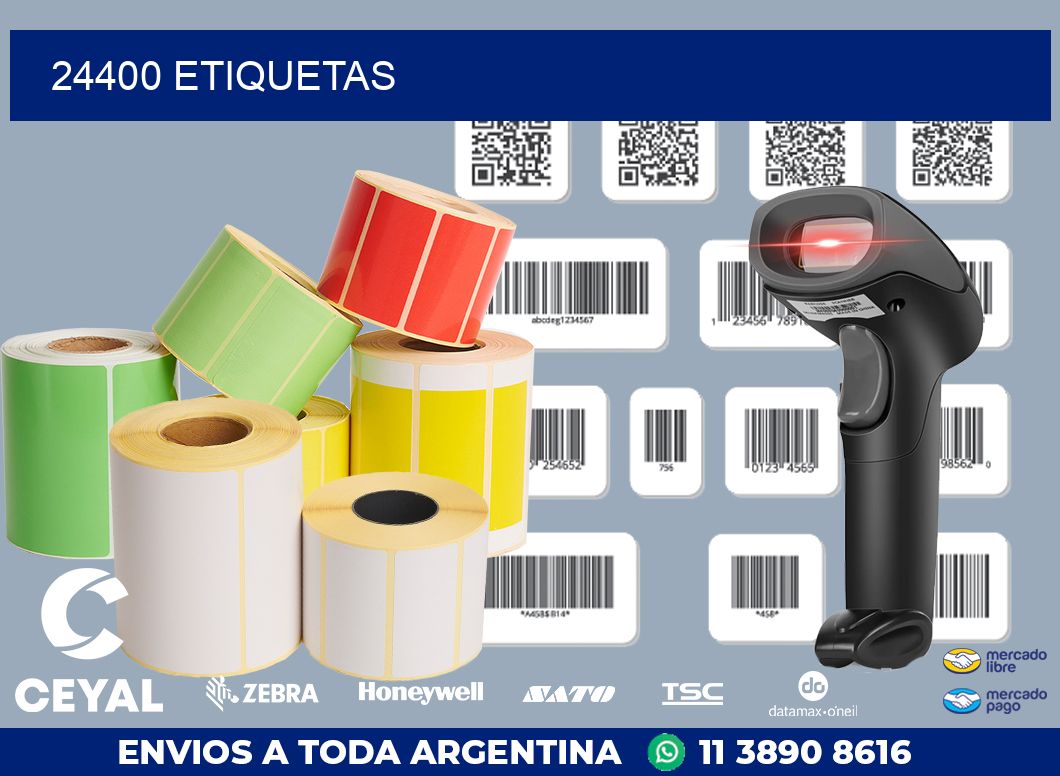 24400 ETIQUETAS
