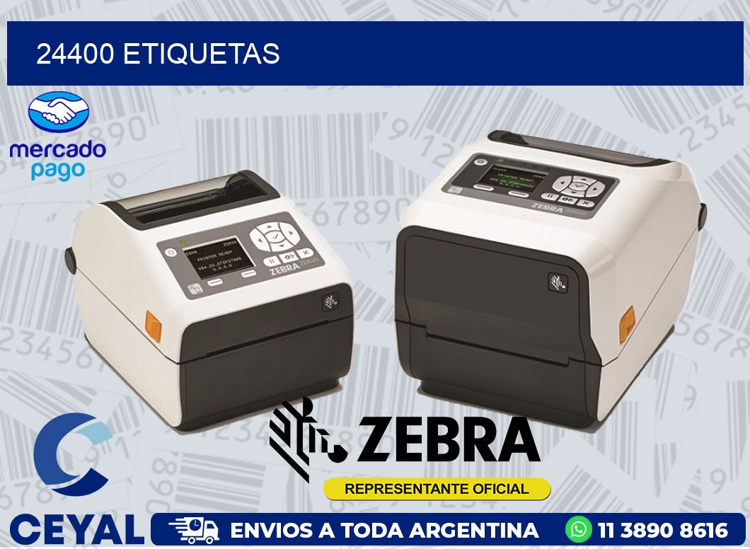 24400 ETIQUETAS