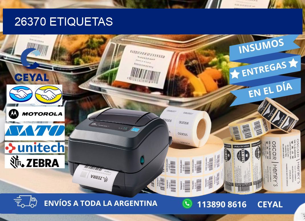 26370 ETIQUETAS