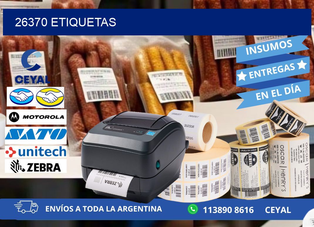 26370 ETIQUETAS