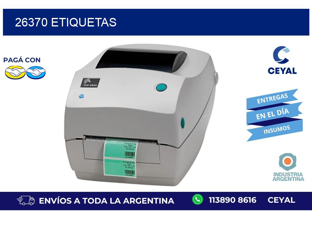 26370 ETIQUETAS
