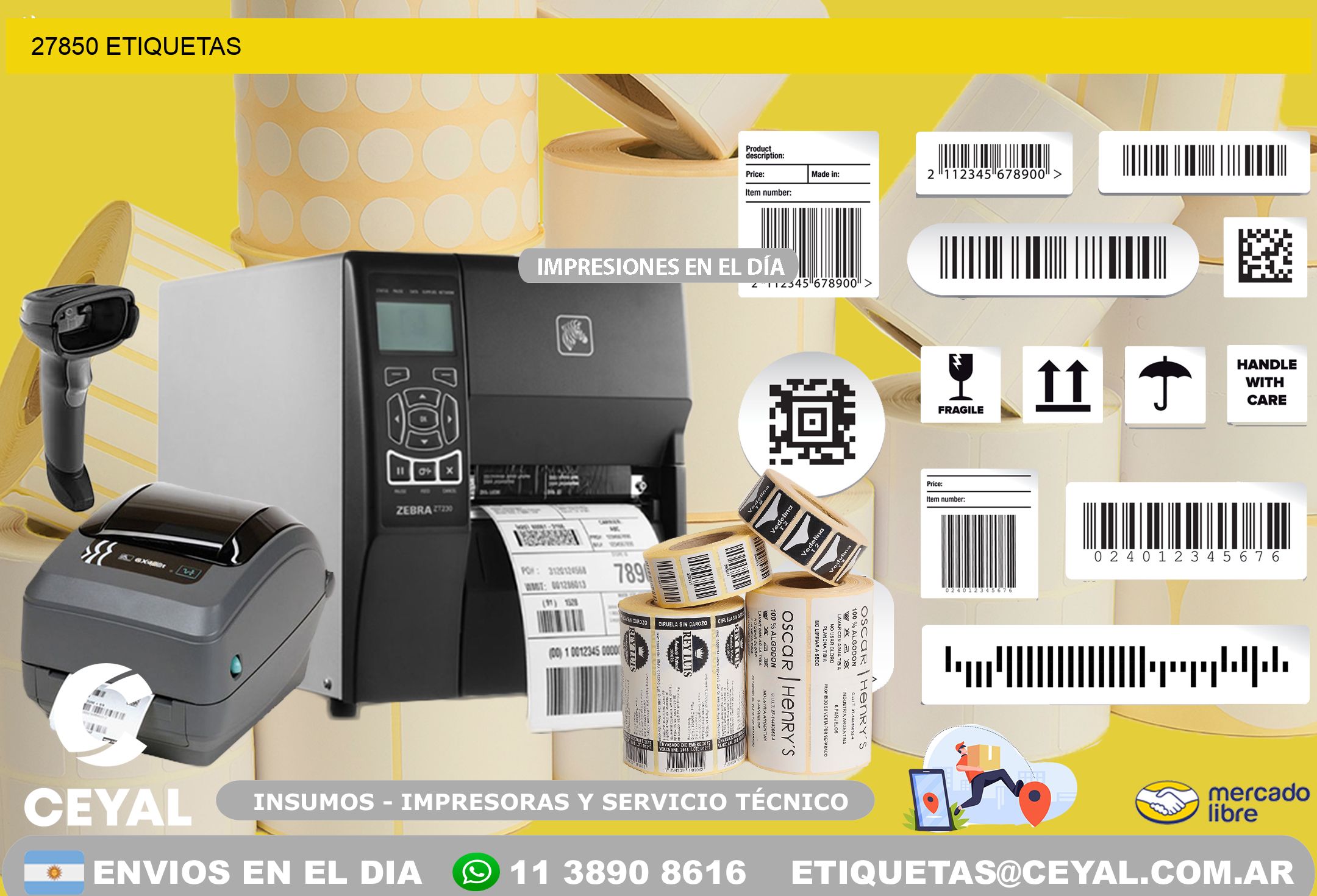 27850 ETIQUETAS