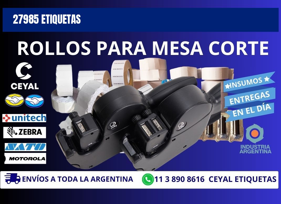 27985 ETIQUETAS