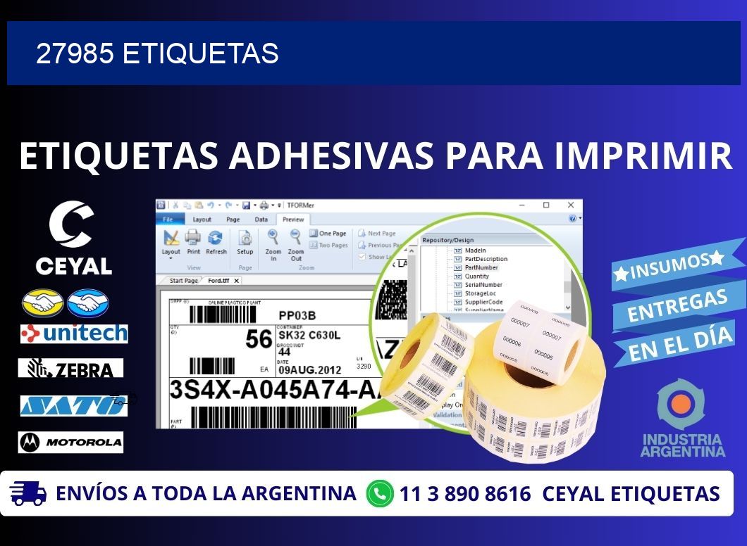27985 ETIQUETAS