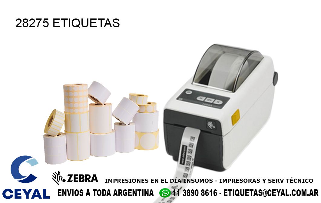 28275 ETIQUETAS