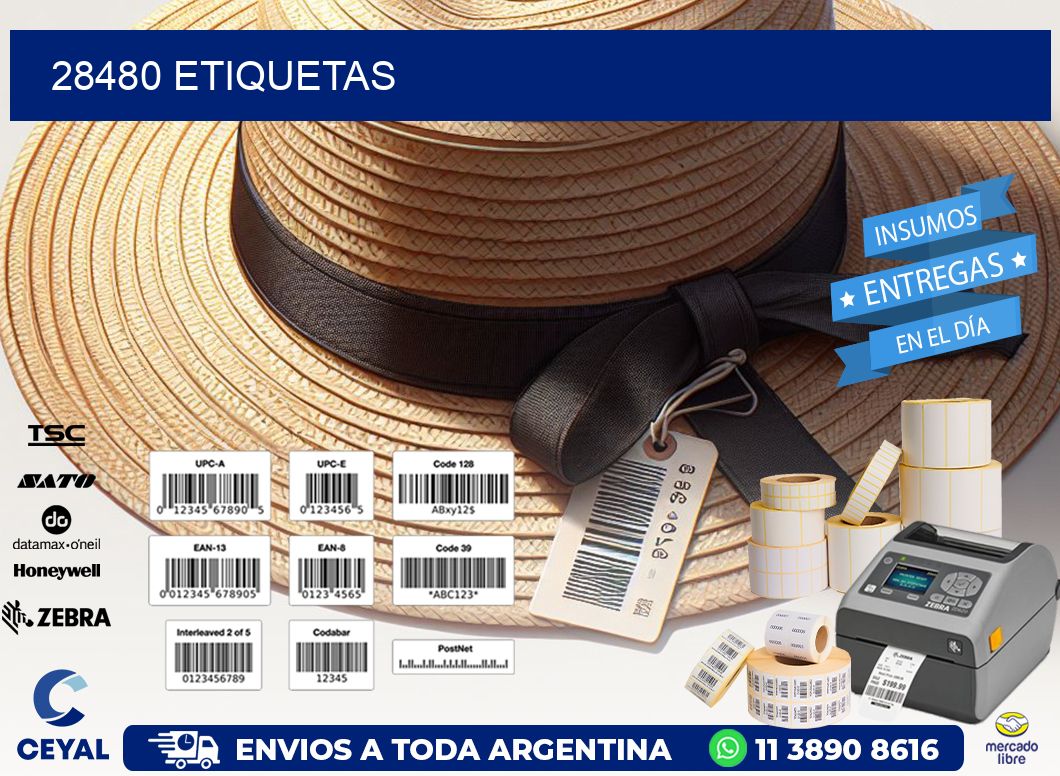 28480 ETIQUETAS