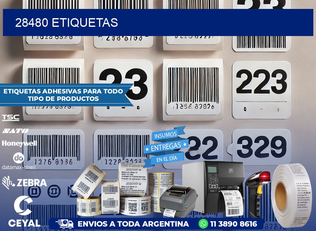 28480 ETIQUETAS