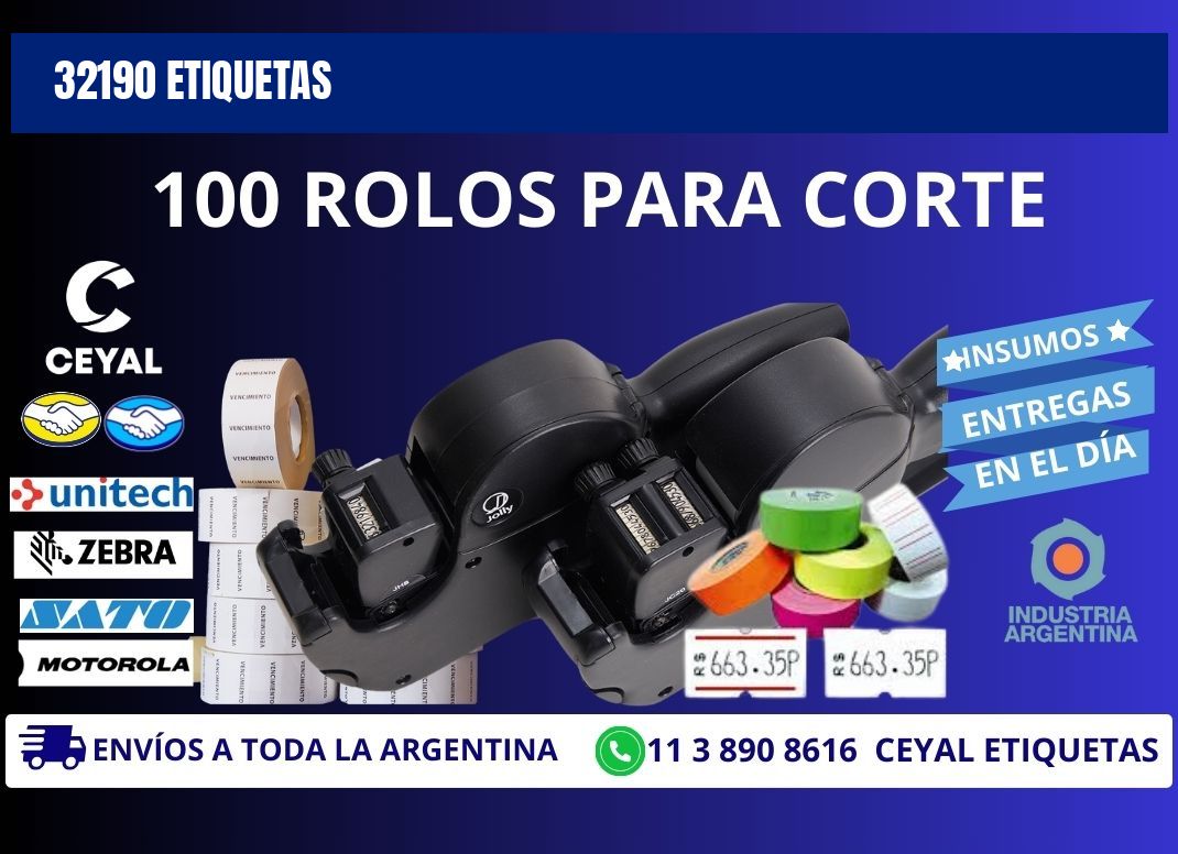 32190 ETIQUETAS