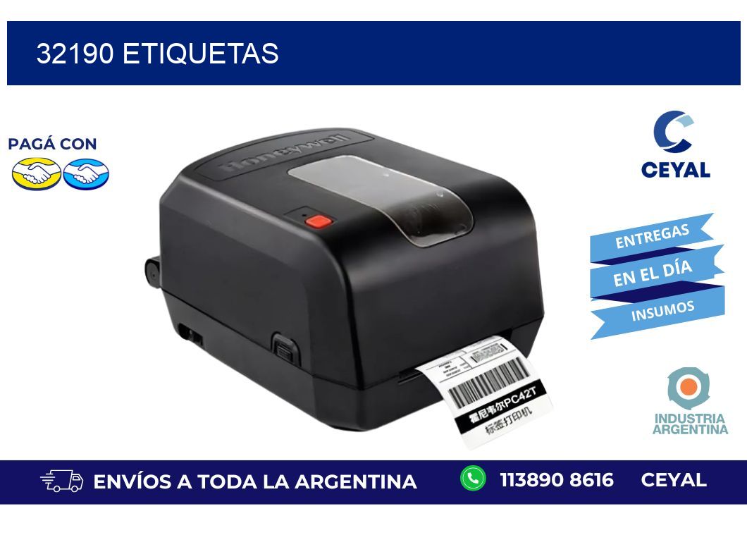 32190 ETIQUETAS