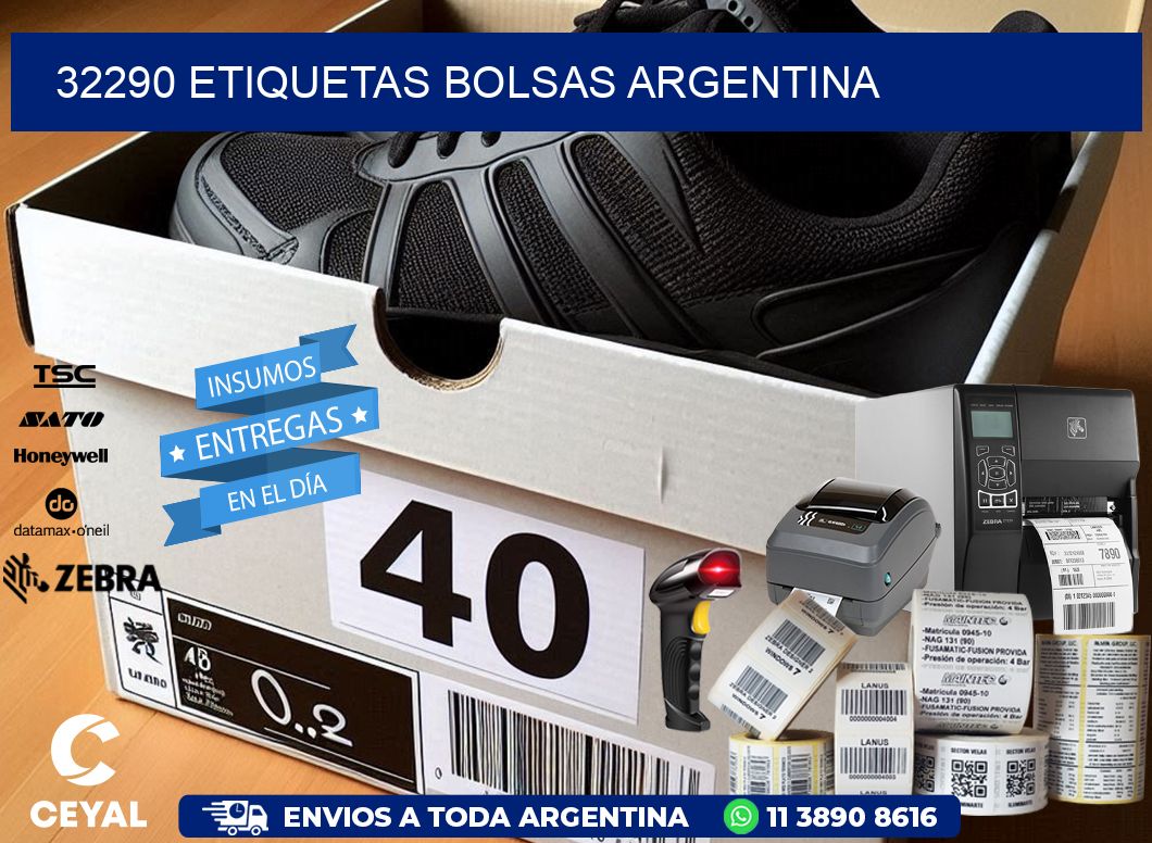 32290 ETIQUETAS BOLSAS ARGENTINA