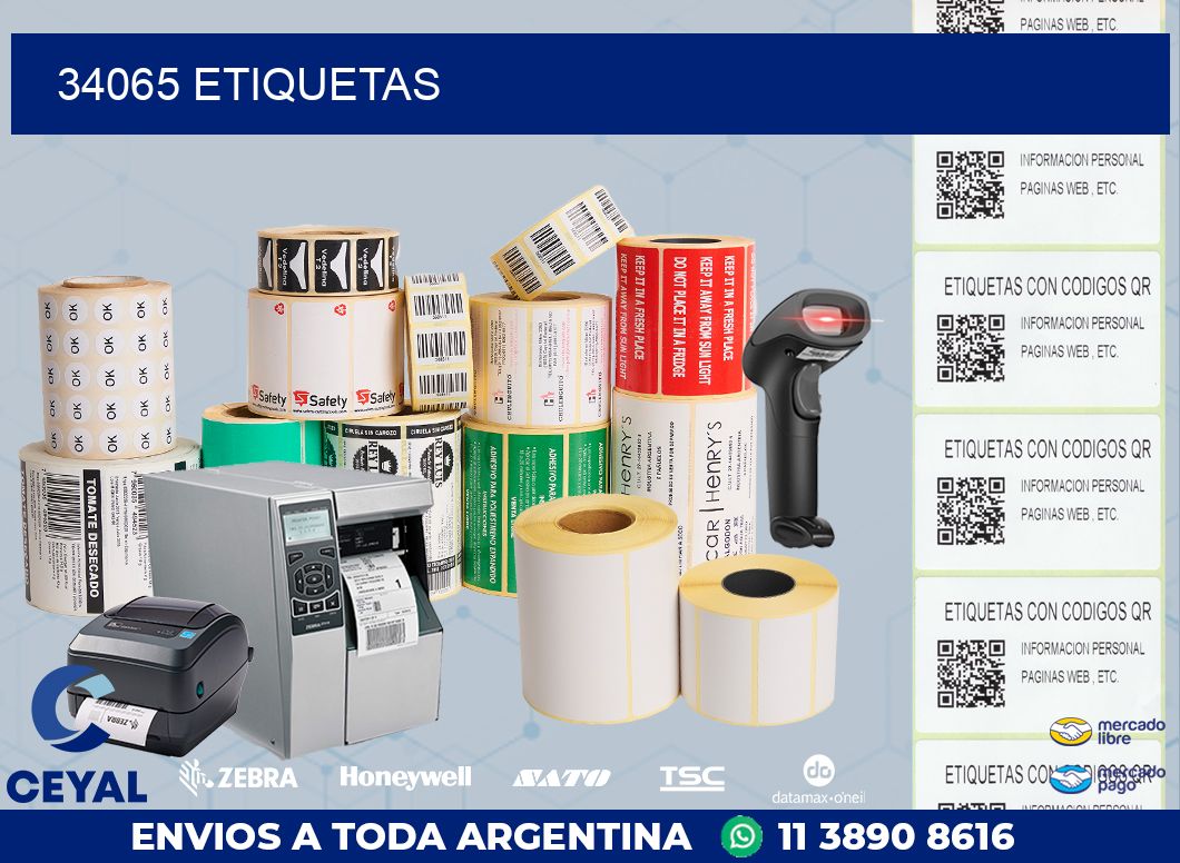 34065 ETIQUETAS