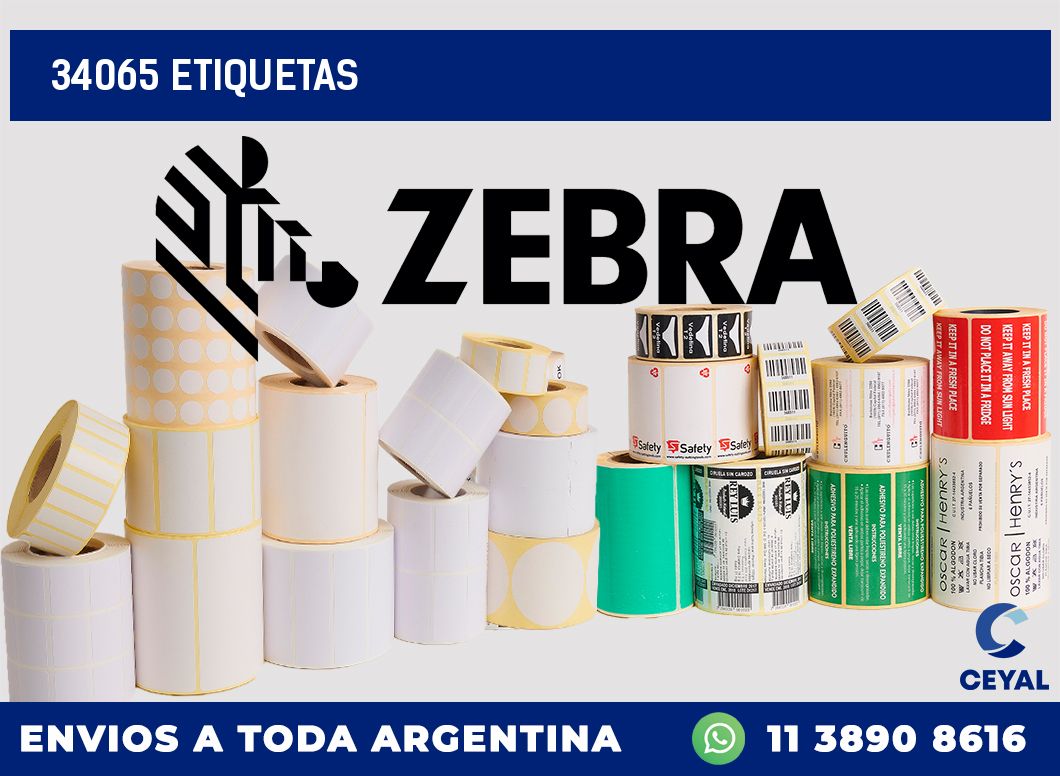 34065 ETIQUETAS